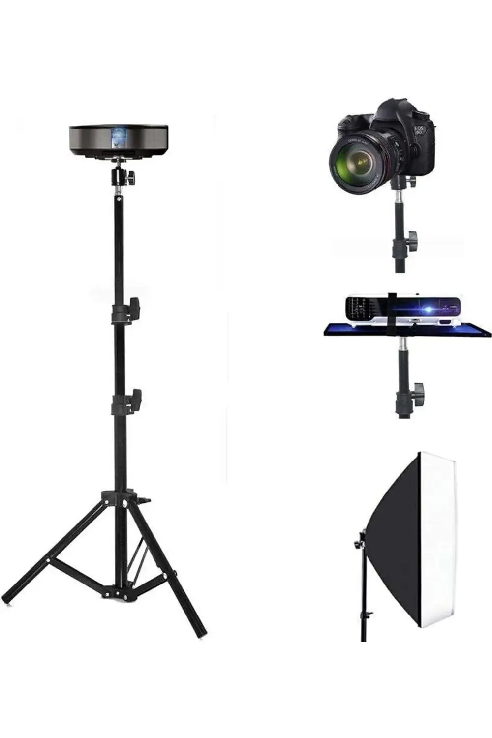 MF-3308 Profesyonel Tripod – 105 cm Ayarlanabilir Yükseklik, 360°