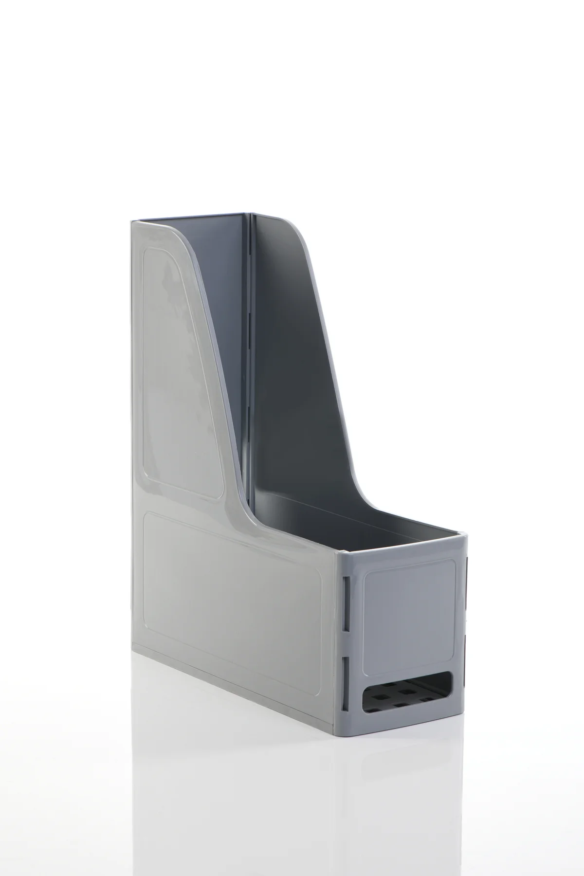 MG 101 16 FARKLI RENK A4 DEMONTE PLASTİK DİKEY MAGAZİNLİK KLASÖR 
