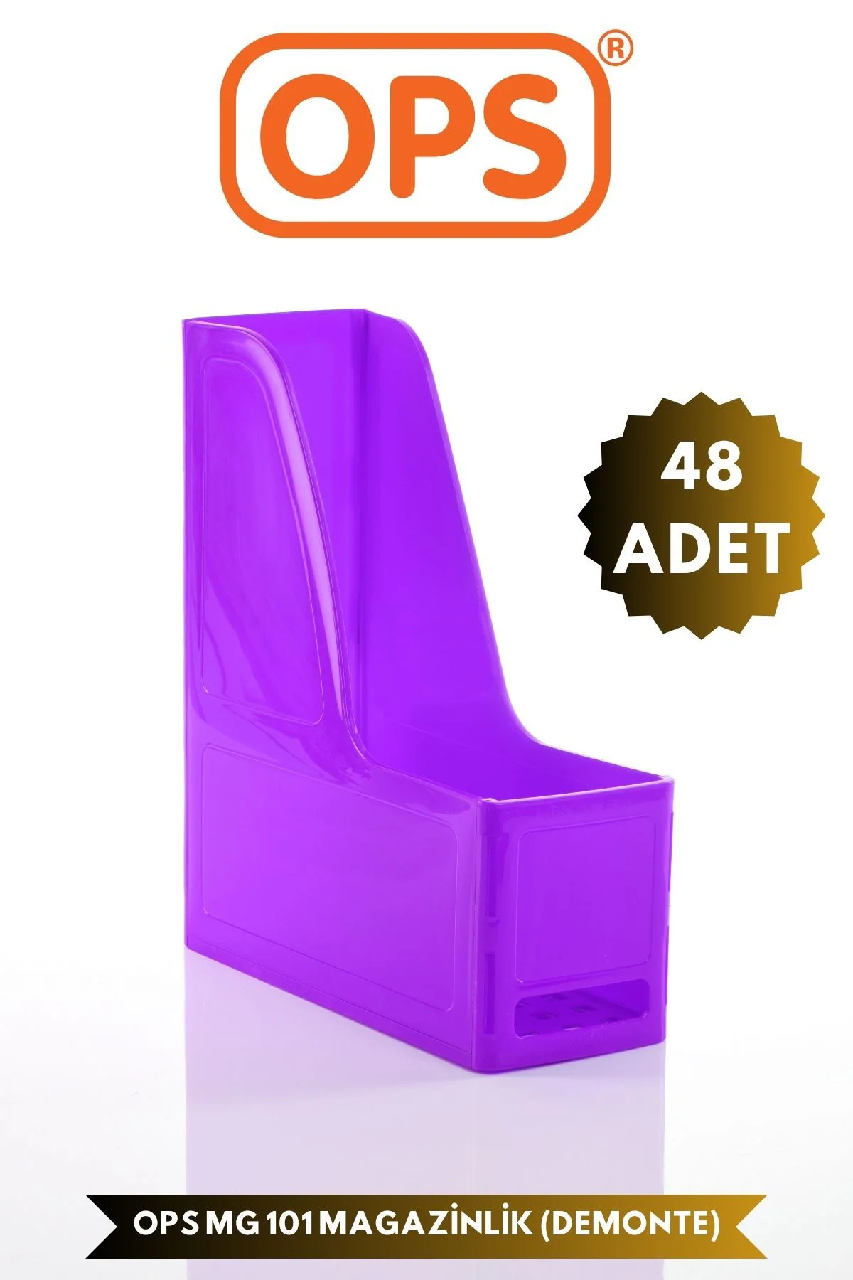 MG 101 A4 DEMONTE 48'Lİ PLASTİK DİKEY MAGAZİNLİK KLASÖR ARŞİV KUT