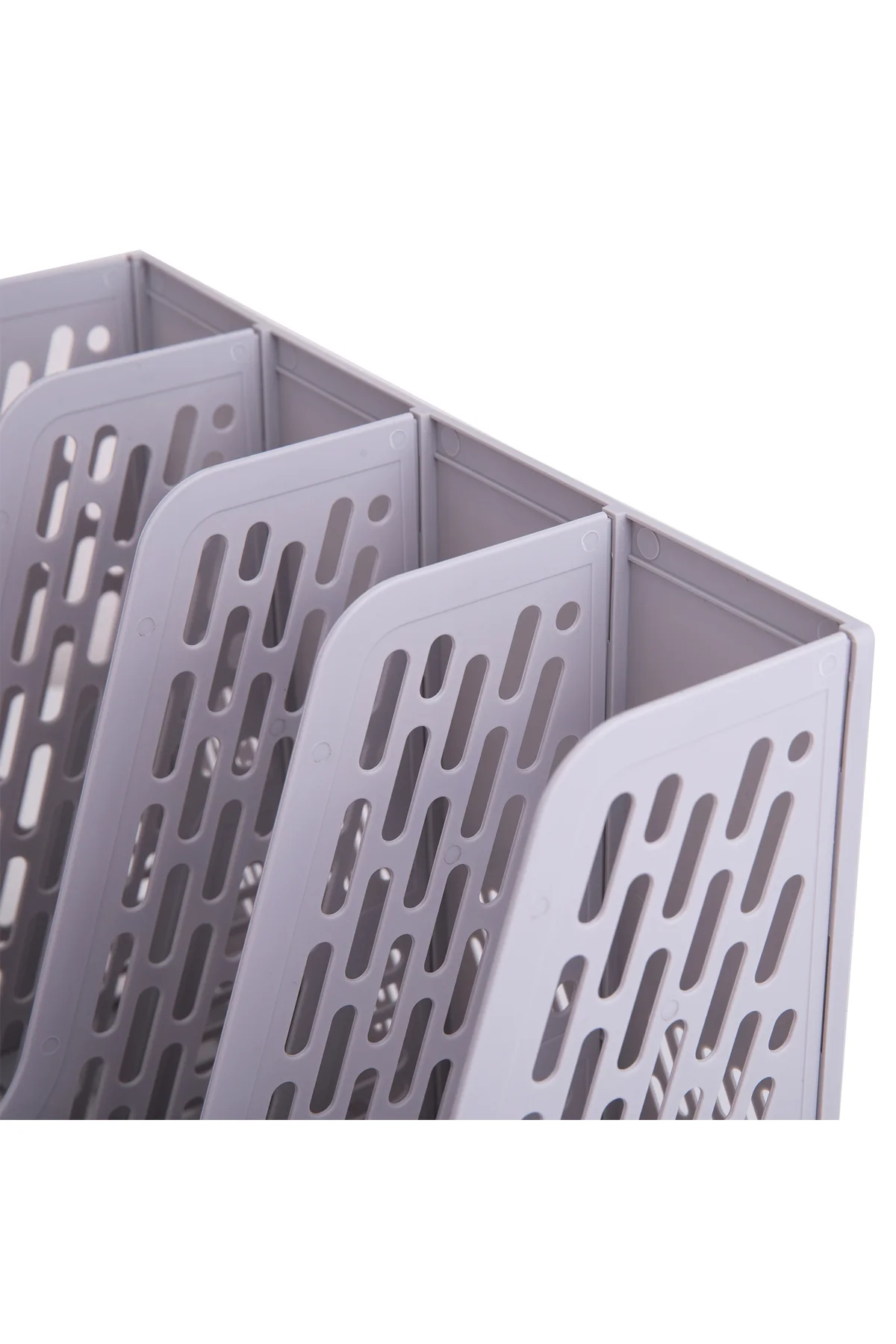 MG 114 Beyaz 4 Bölmeli Magazinlik Arşiv Kutusu Masaüstü Organizer