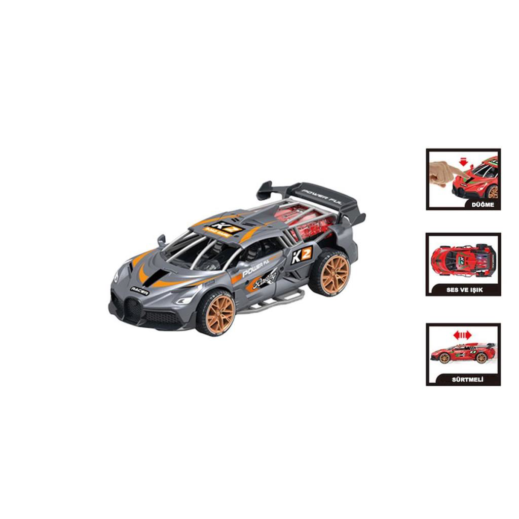 MG-D500-04-06 Sesli ve Işıklı Sürtmeli Spor Araba MG-D500-04-06 Sesli ve Işıklı Sürtmeli Spor Araba