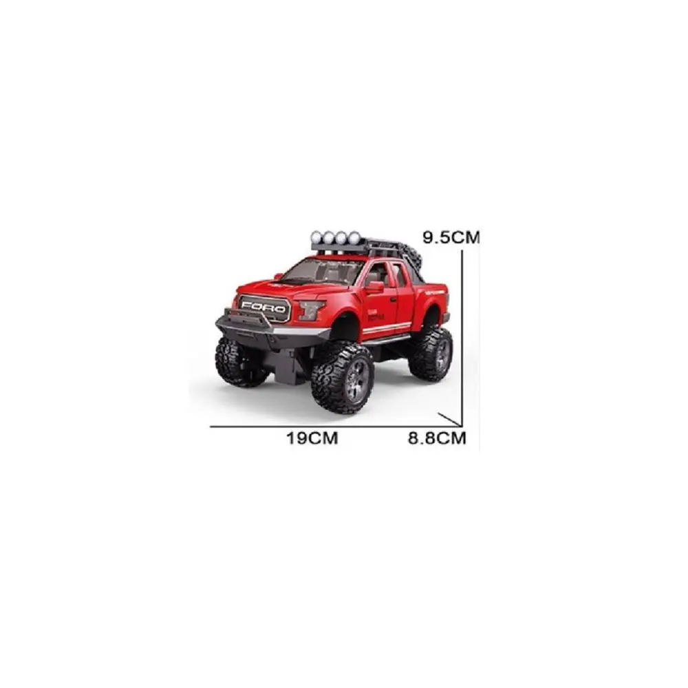 MG-D700-01 Sürtmeli Işıklı Müzikli Off-Road LüAraba Oyuncak