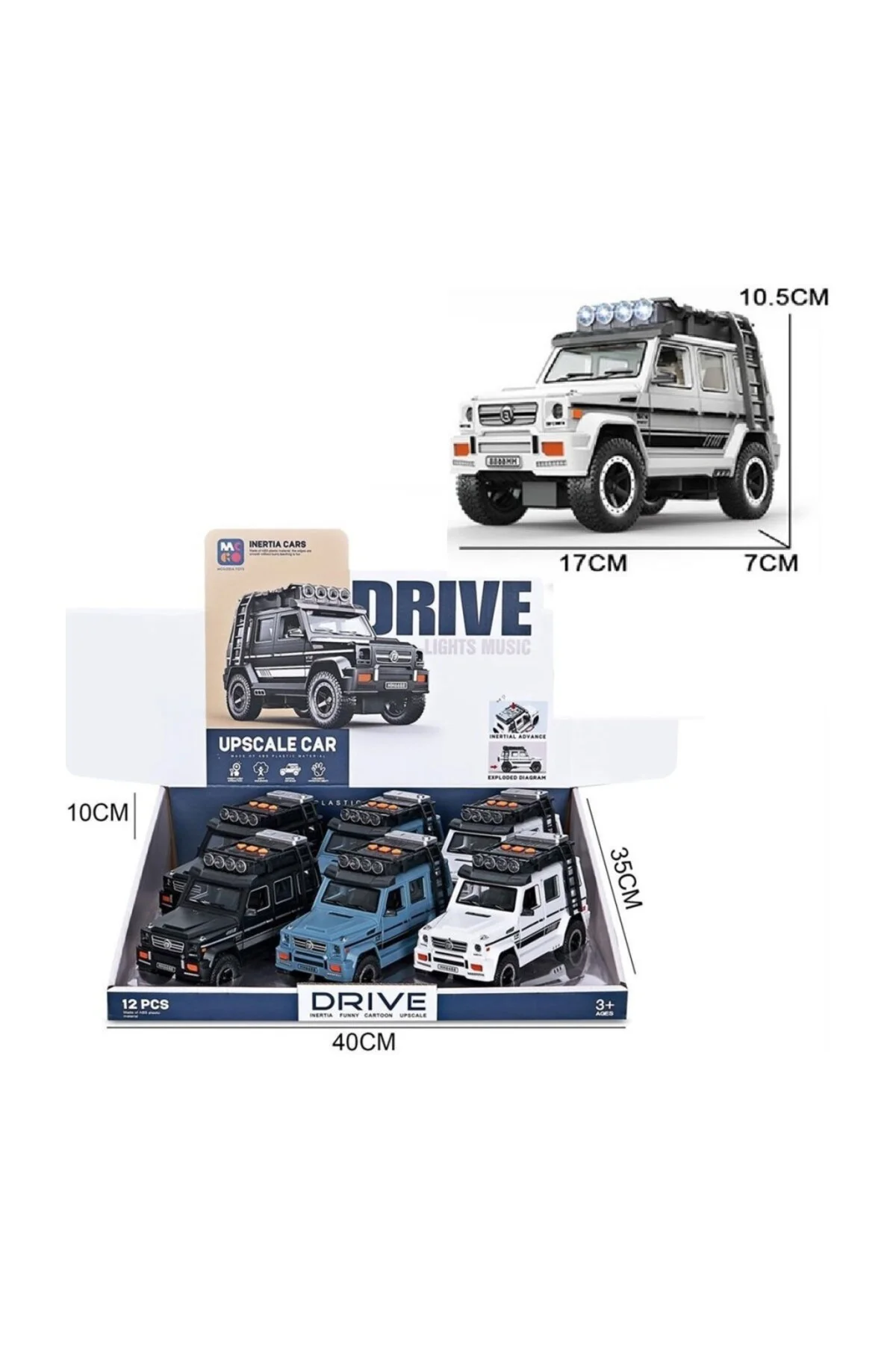 MG-D700-04 Işıklı Müzikli Lüks Jeep -Vardem Oyuncak