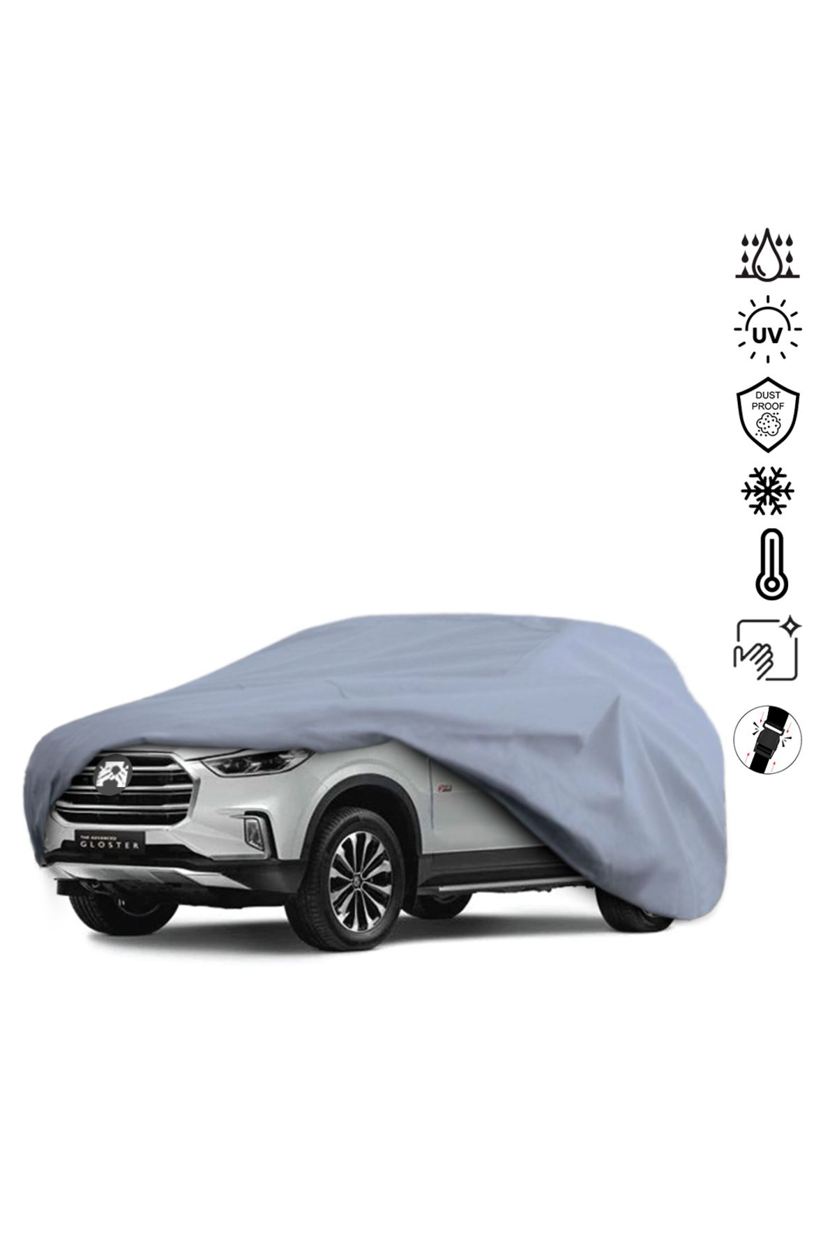 MG GLOSTER (2021-) Araba Brandası Miflonlu 4 Mevsim Oto Branda