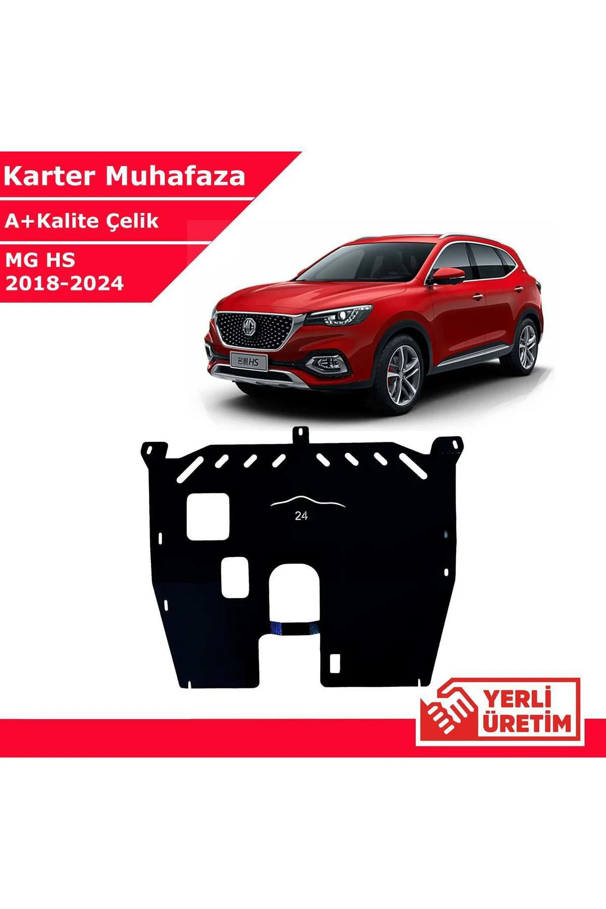 MG HS 2018-2024 Çelik Karter Muhafaza Çelik Koruma Sacı A+ Kalite MG HS 2018-2024 Çelik Karter Muhafaza Çelik Koruma Sacı A+ Kalite