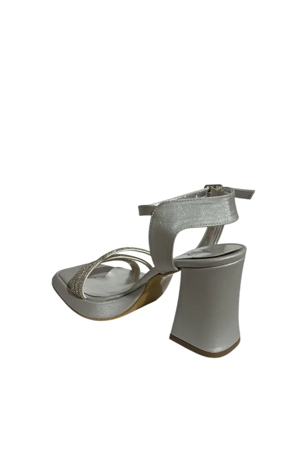 Mg Shoes 6001 Kadın Platform Topuklu Saten Ayakkabı (Yaz 25)