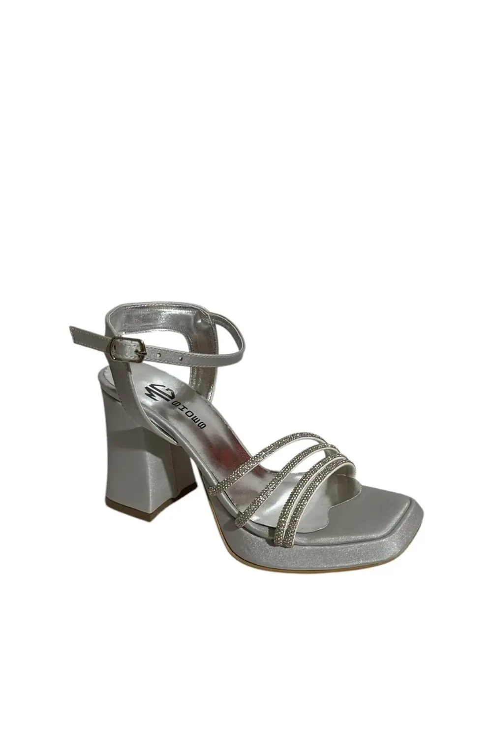 Mg Shoes 6001 Kadın Platform Topuklu Saten Ayakkabı (Yaz 25)