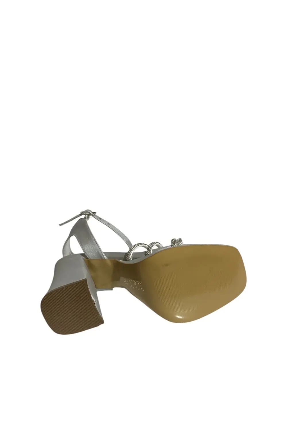 Mg Shoes 6001 Kadın Platform Topuklu Saten Ayakkabı (Yaz 25)