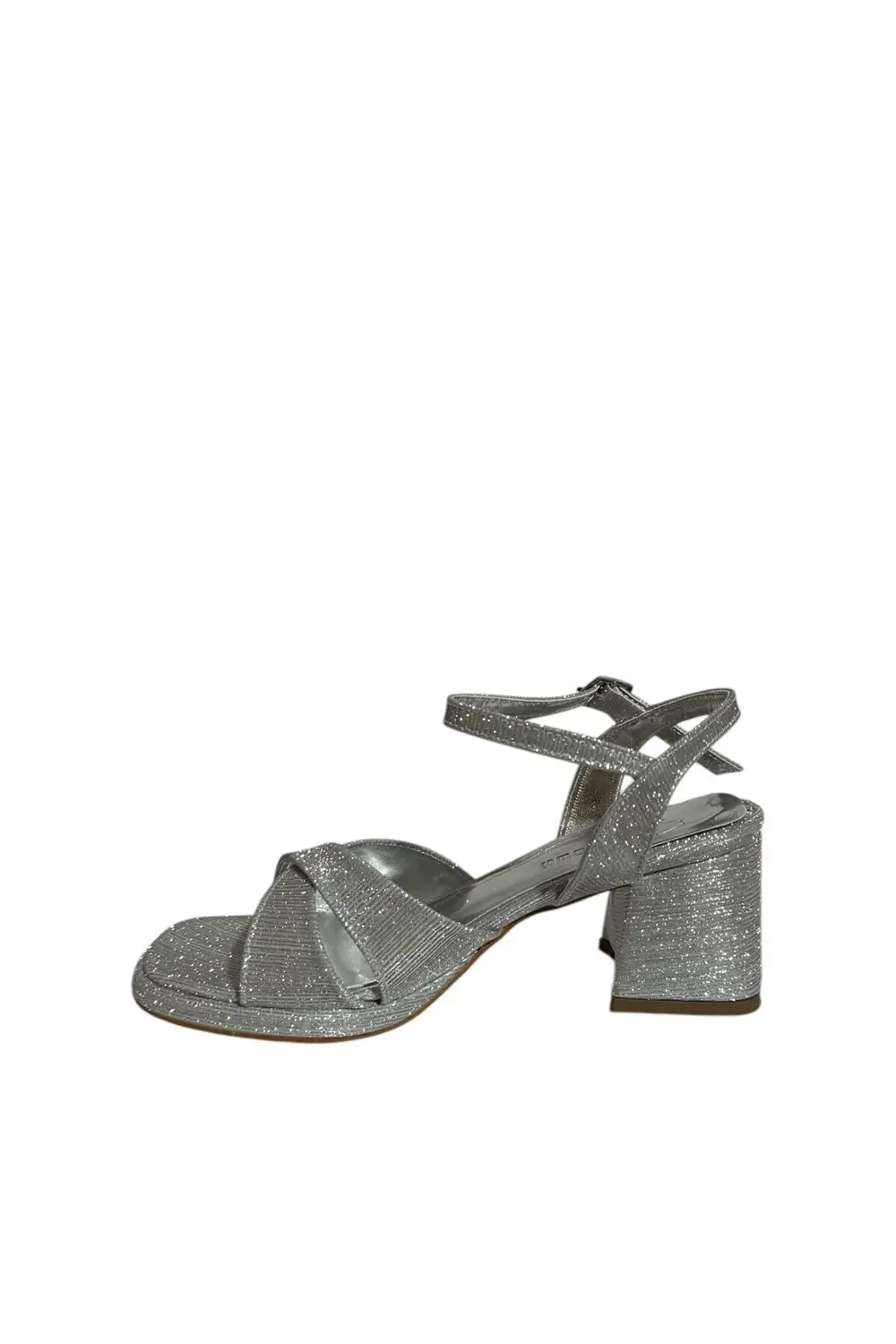 Mg Shoes 7105 Kadın Tek Bantlı Topuklu Saten Ayakkabı (Yaz 25)