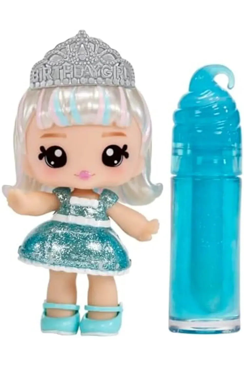 MGAE, Yummiland Callie Birthday Cake Bebeği ve Dudak Parlatıcısı,