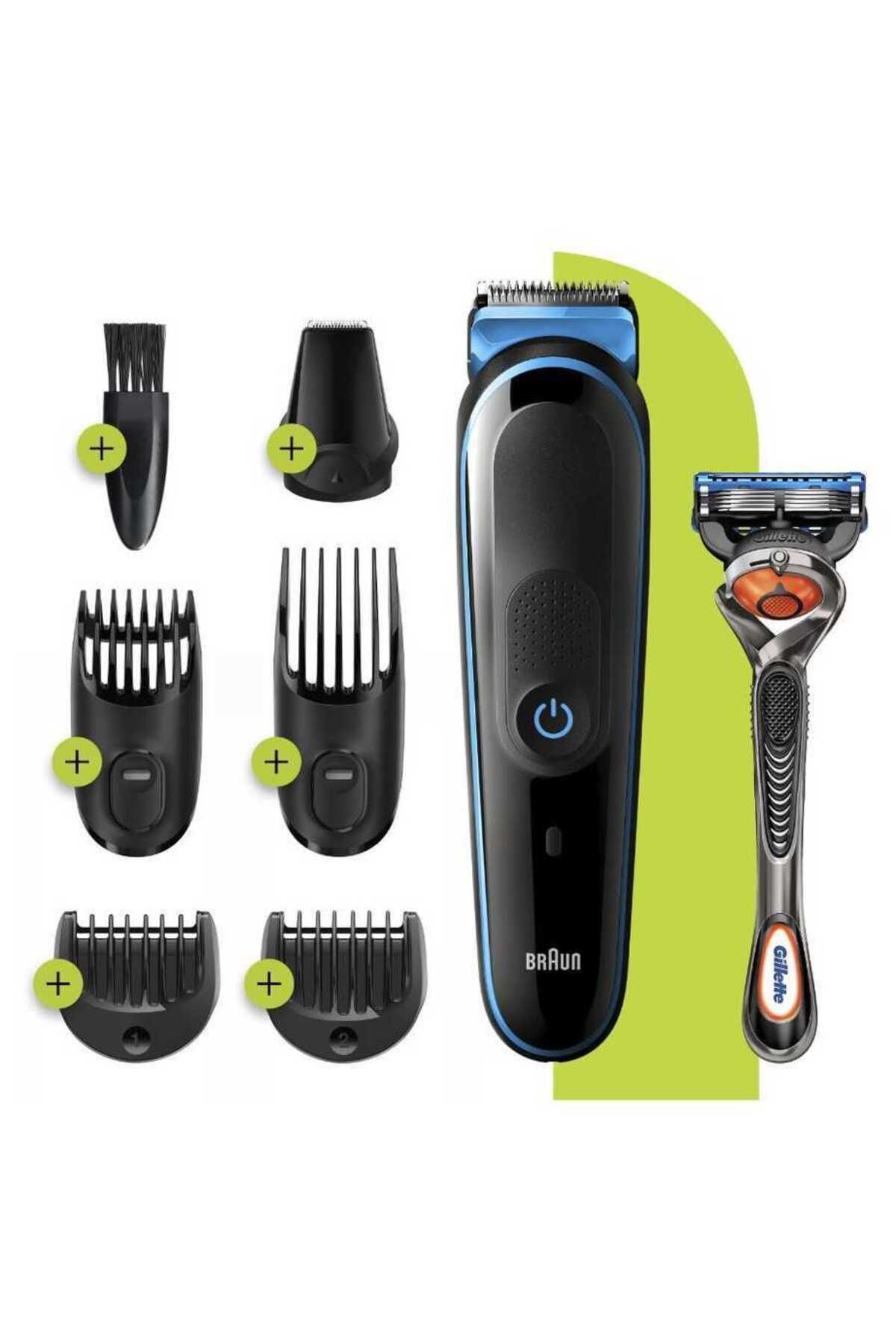 Mgk 3245 Erkek Bakım Kiti 7in1 Şekillendirici + Gillette Mgk 3245 Erkek Bakım Kiti 7in1 Şekillendirici + Gillette