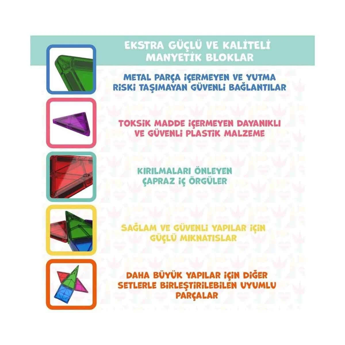 MGL-36 36 PCS MANYETİK BLOK Fiyatı, Yorumları ve Özellikleri