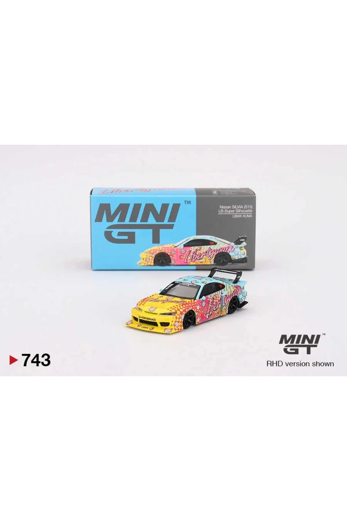 MGT00743 1/64 Nissan LB-Super Silhouette S15 SILVIA LBWK KUMA MGT