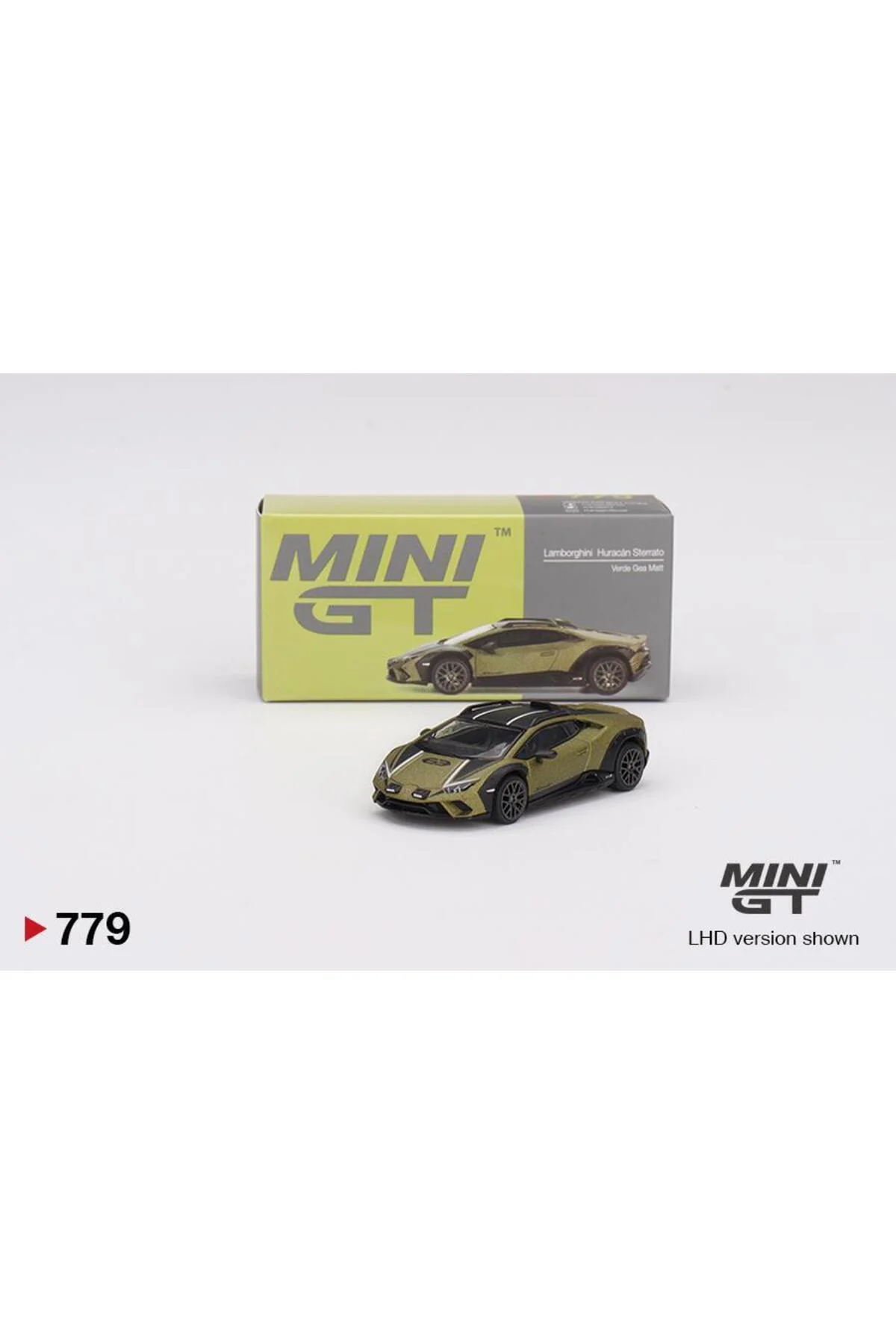MGT00779 1/64 Lamborghini Huracán Sterrato Verde Gea Matt