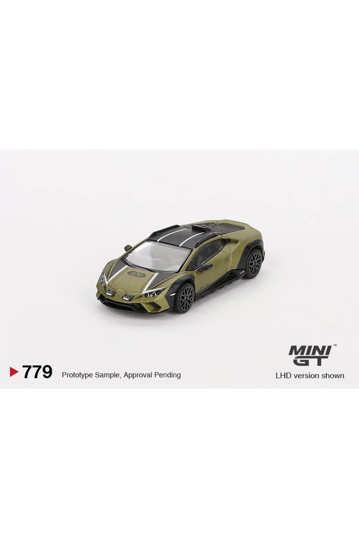 MGT00779 1/64 Lamborghini Huracán Sterrato Verde Gea Matt
