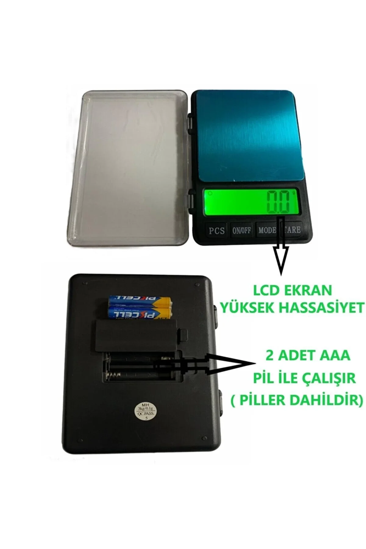 Mh-999 Pratik Dijital Hassas Mutfak Terazisi Hassas Tartı 600 G /0.01 Gr. Hassasiyet Fiyatı, Yorumları ve Özellikleri