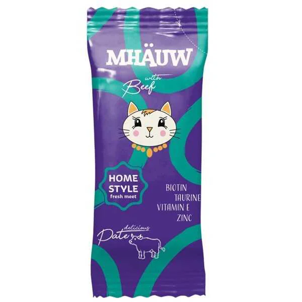 Mhauw Pouch Pate Beef Kedi Yaş sı 80 Gr Fiyatı, Yorumları ve Özellikleri