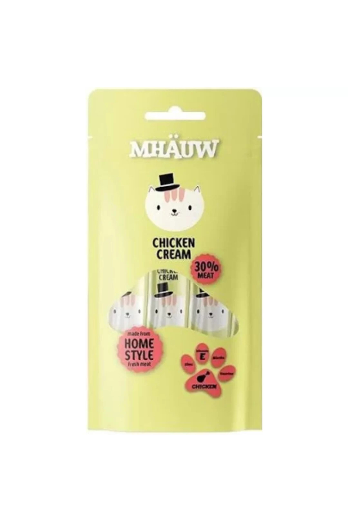 Mhauw Tavuklu Krema Kedi Ödül Maması 15gx4