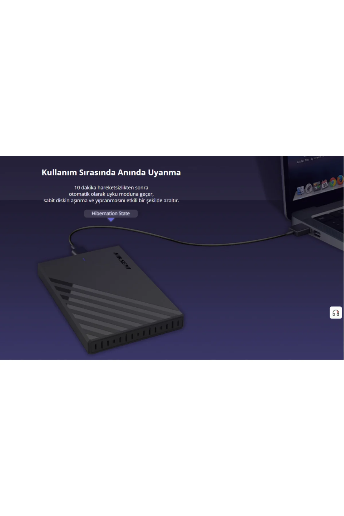 MHB201, 1TB, 2.5", USB 3.0, 5Gbps, Taşınabilir Harici SSD