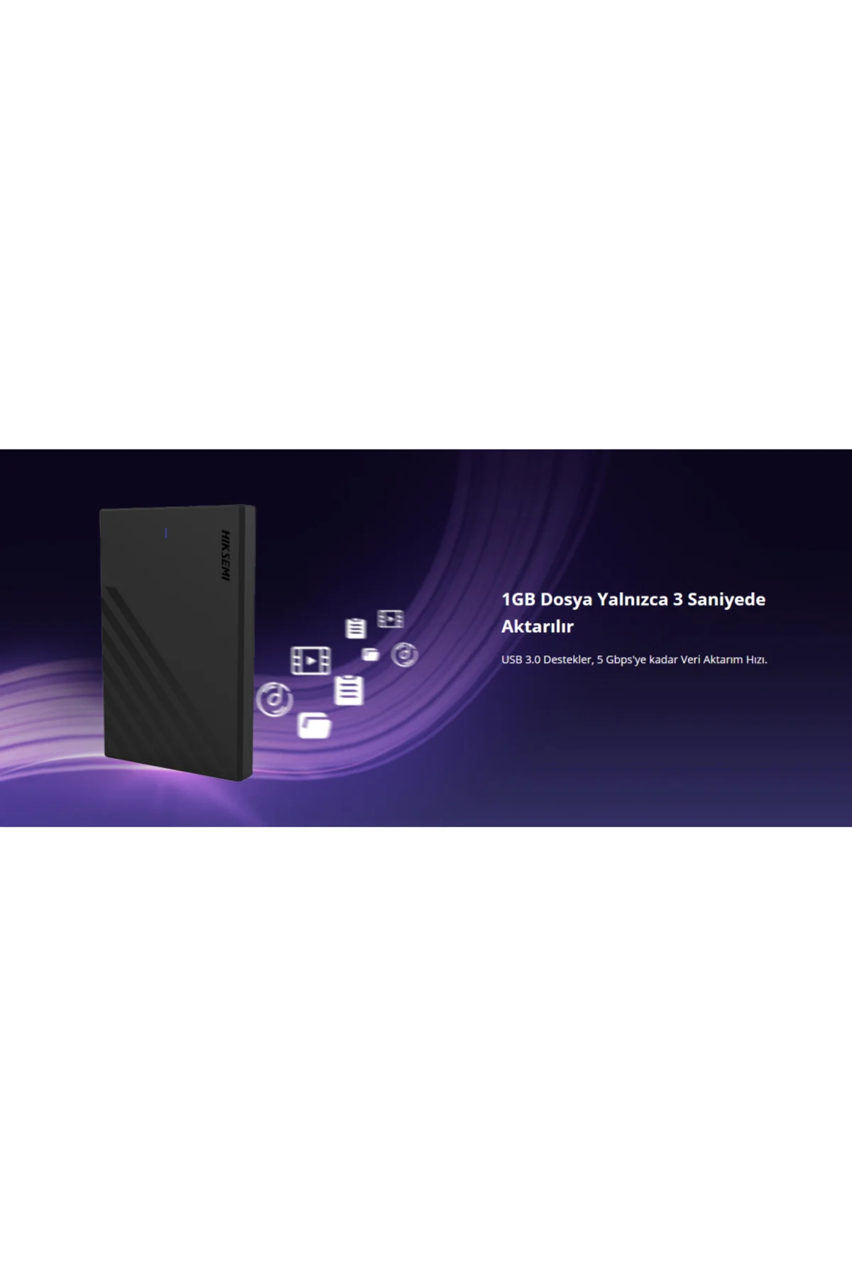 MHB201, 1TB, 2.5", USB 3.0, 5Gbps, Taşınabilir Harici SSD