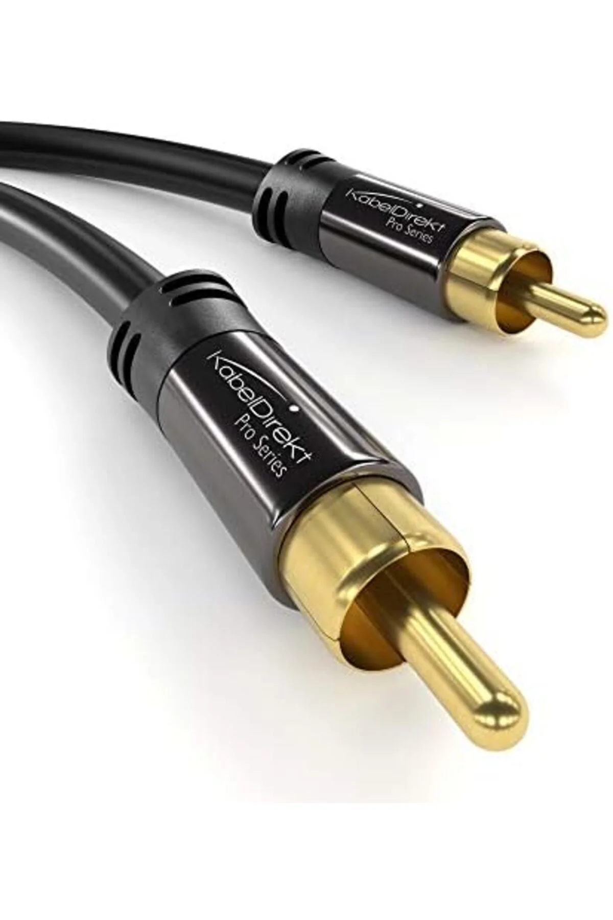 mhtshop – 3m – Cinch derin bas hoparlör kablosu, 1x1 Cinch/RCA, s
