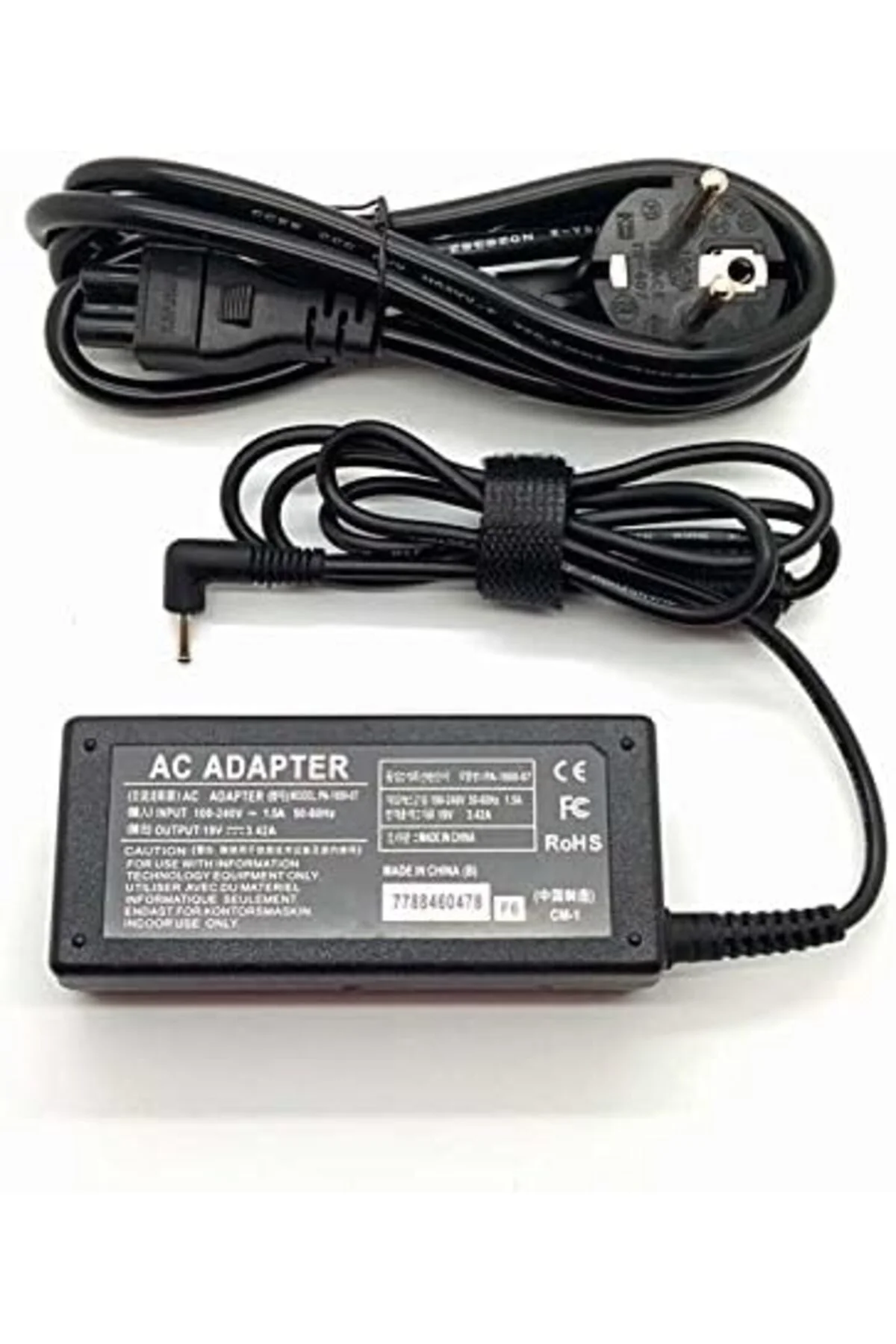 mhtshop Adaptör/Şarj Cihazı, yeni, Acer, 19 V, 3.42 A ile uyumlu 