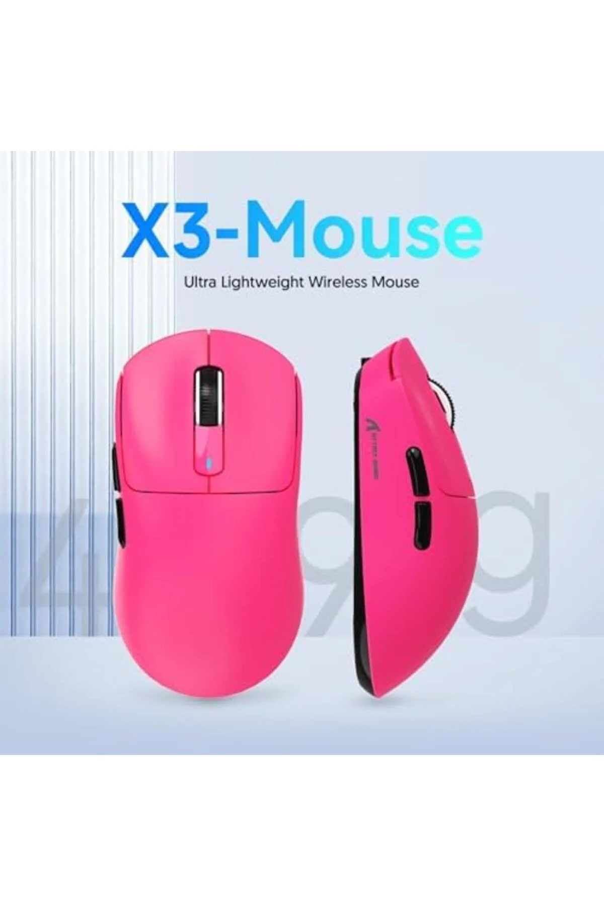 mhtshop ATTACK SHARK X3 Superlight Kablosuz Gaming Mouse – 49g Ul