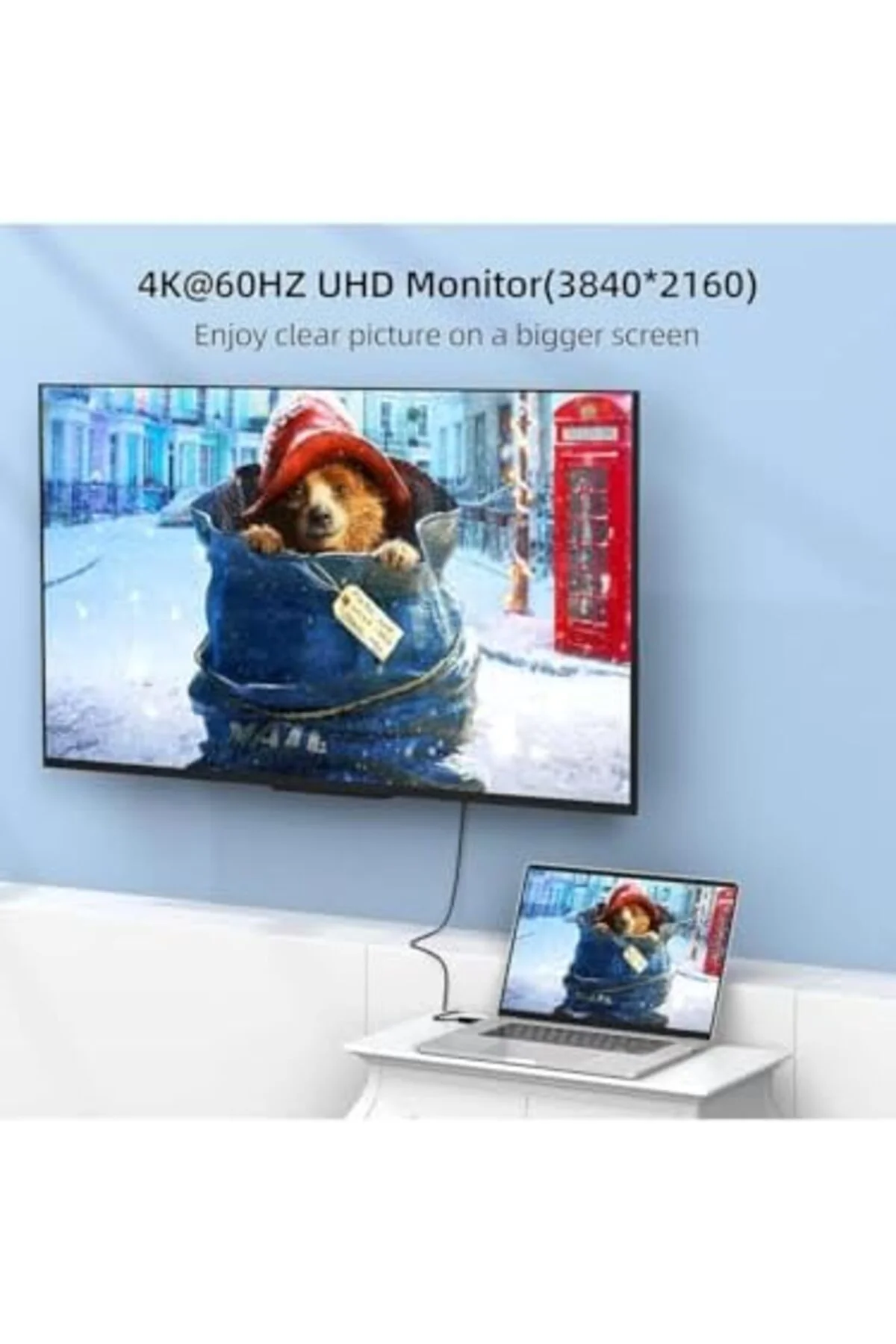 mhtshop Dp2 Display to Display Kablo 4K (60Hz) 1.2 V (1.8m) - 4K 
