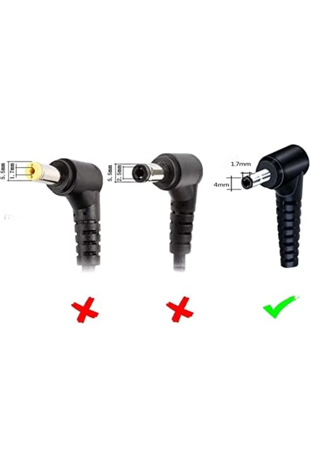 mhtshop DTK 45W Dizüstü Bilgisayar Güç Kaynağı Şarj Kablosu için 