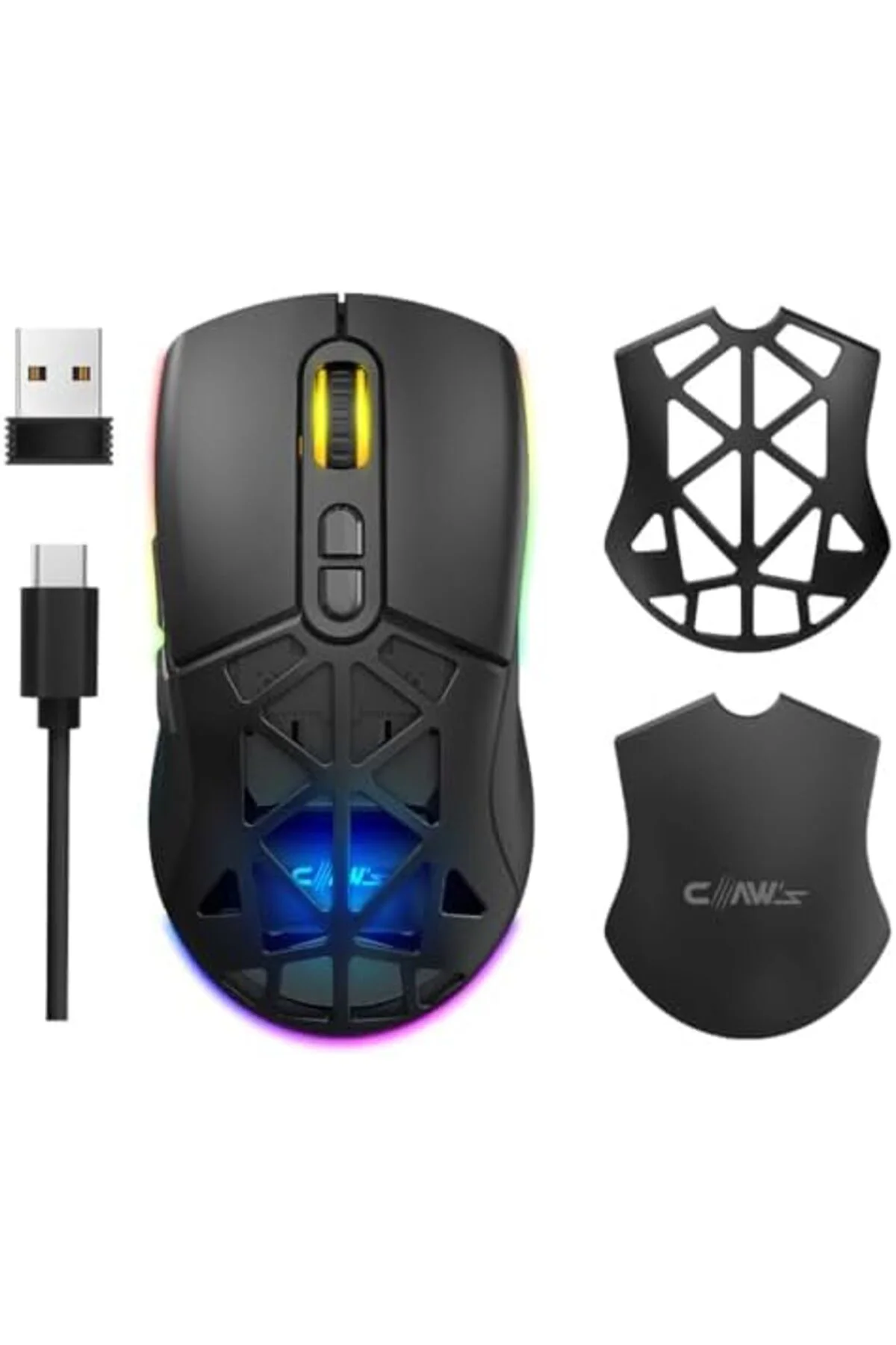 mhtshop Nexus Air Kablosuz 10000 Dpi Pixart PMW3325 Sensör Makro 