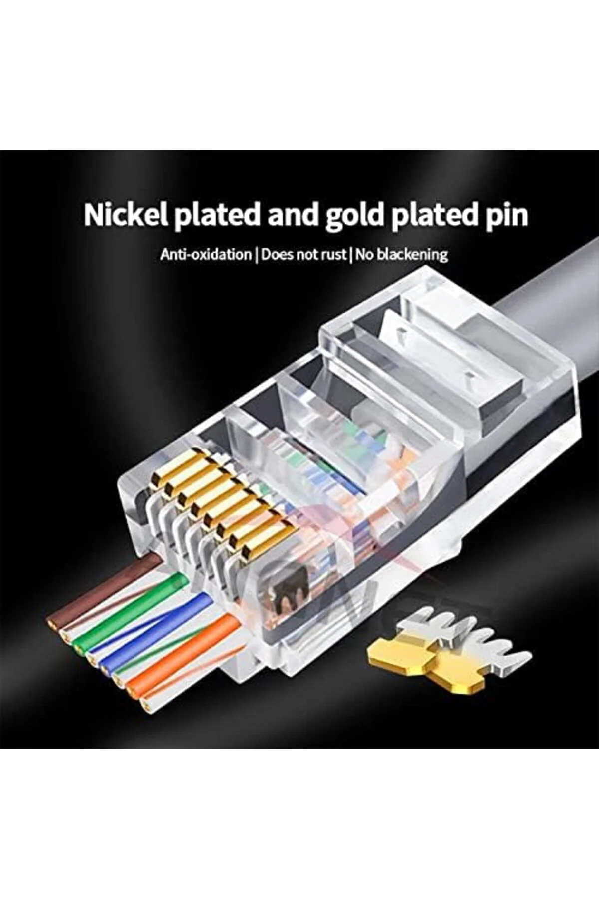 mhtshop Plus PX-560C6 RJ-45 Cat6 100 Lü Paket Yeni Nesil UTP 1274
