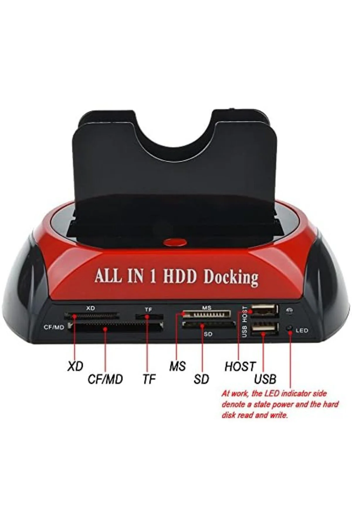 mhtshop PX-385 Harici Usb 2.0 2.5- 3.5 IDE+SATA Hdd + Kart Okuyuc