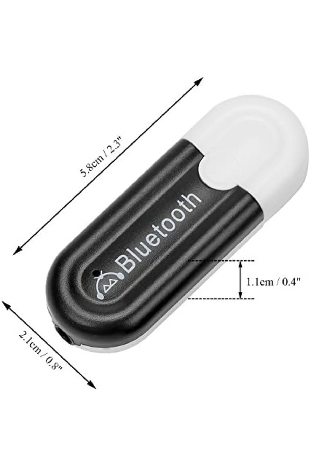 mhtshop USB Bluetooth 5.0 Ses Alıcı Adaptör – Aux 3.5mm Çıkışlı K