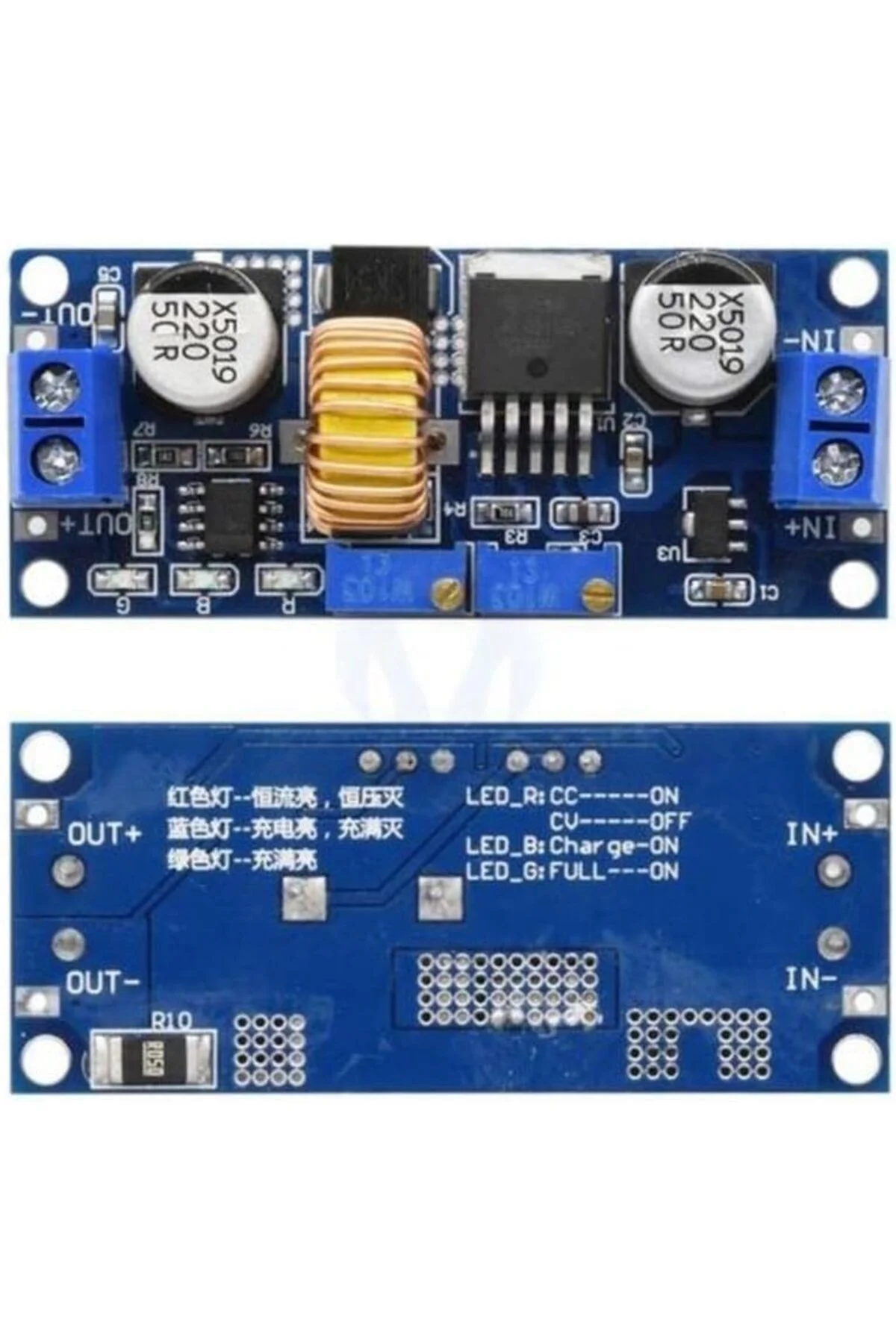 mhtshop XL4015 Akım Voltaj Ayarlı Dc-Dc 5A Lipo Şarj Modülü (Mavi