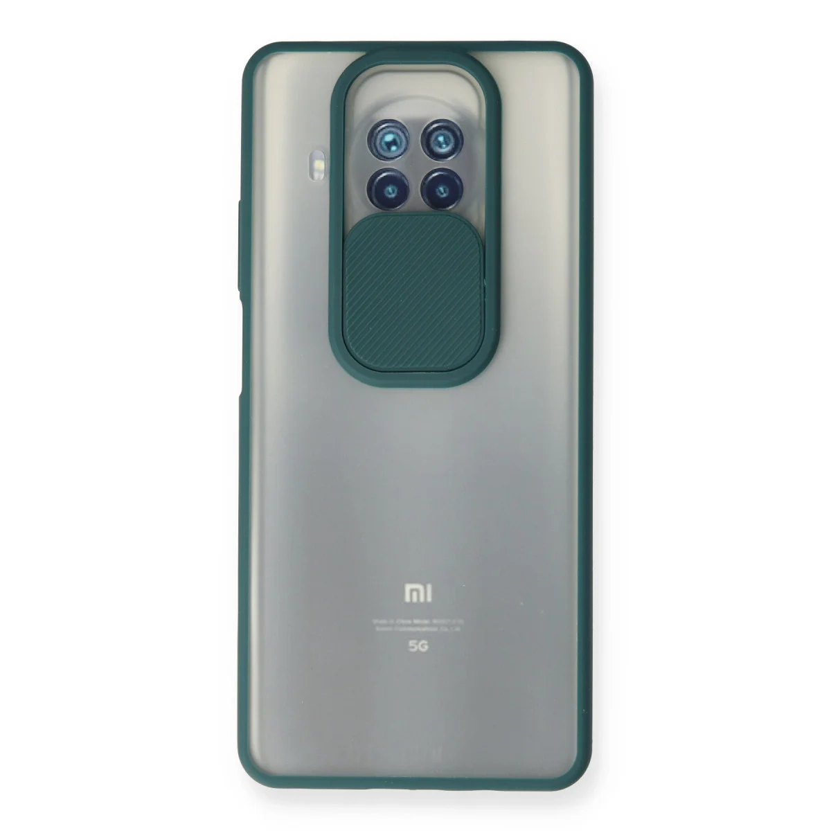 Mi 10T Lite Kılıf Buzlu Silikon - Kamera Koruma ve Şıklık İçin