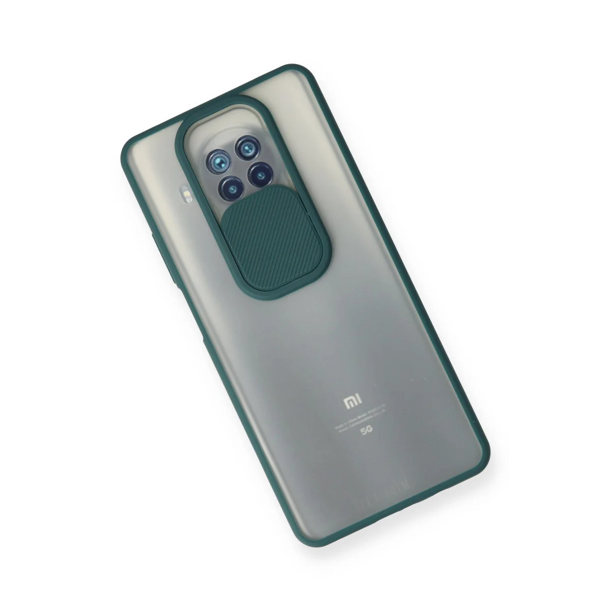 Mi 10T Lite Kılıf Buzlu Silikon - Kamera Koruma ve Şıklık İçin