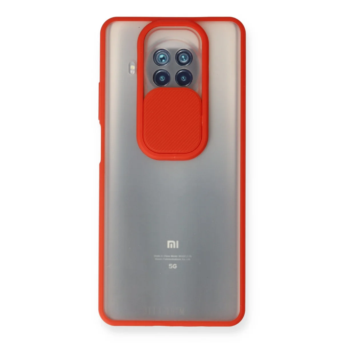 Mi 10T Lite Kılıf - Palm Buzlu Kamera Koruma ve Şık Mat Görünüm