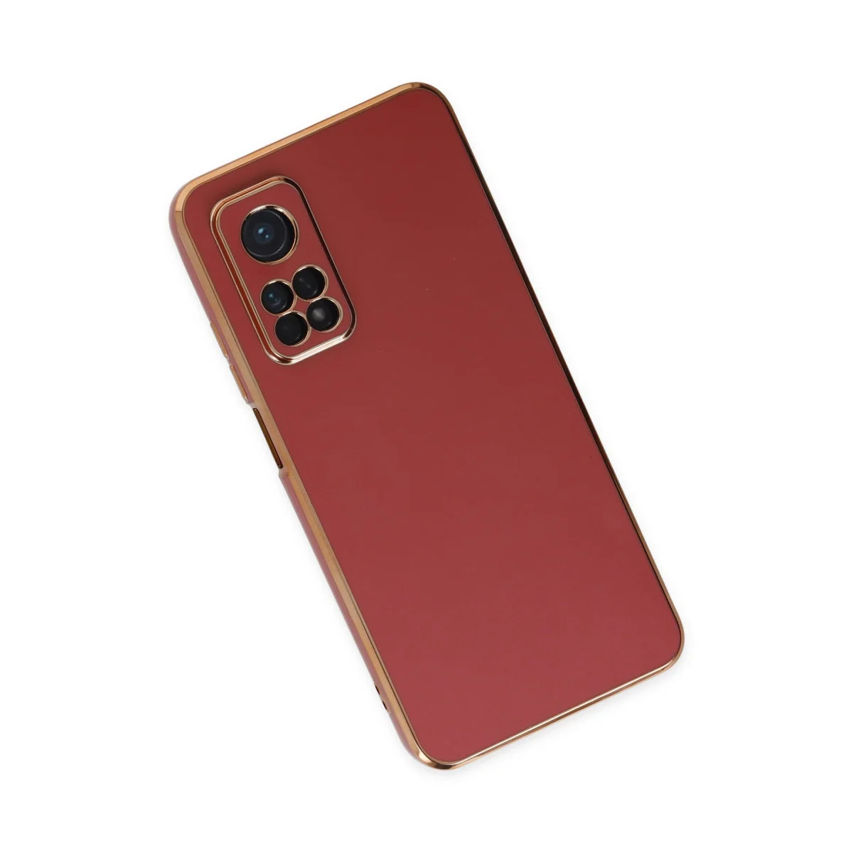 Mi 10T Volet Silikon Kılıf - Kırmızı - Premium Tasarım ve Esnek Koruma