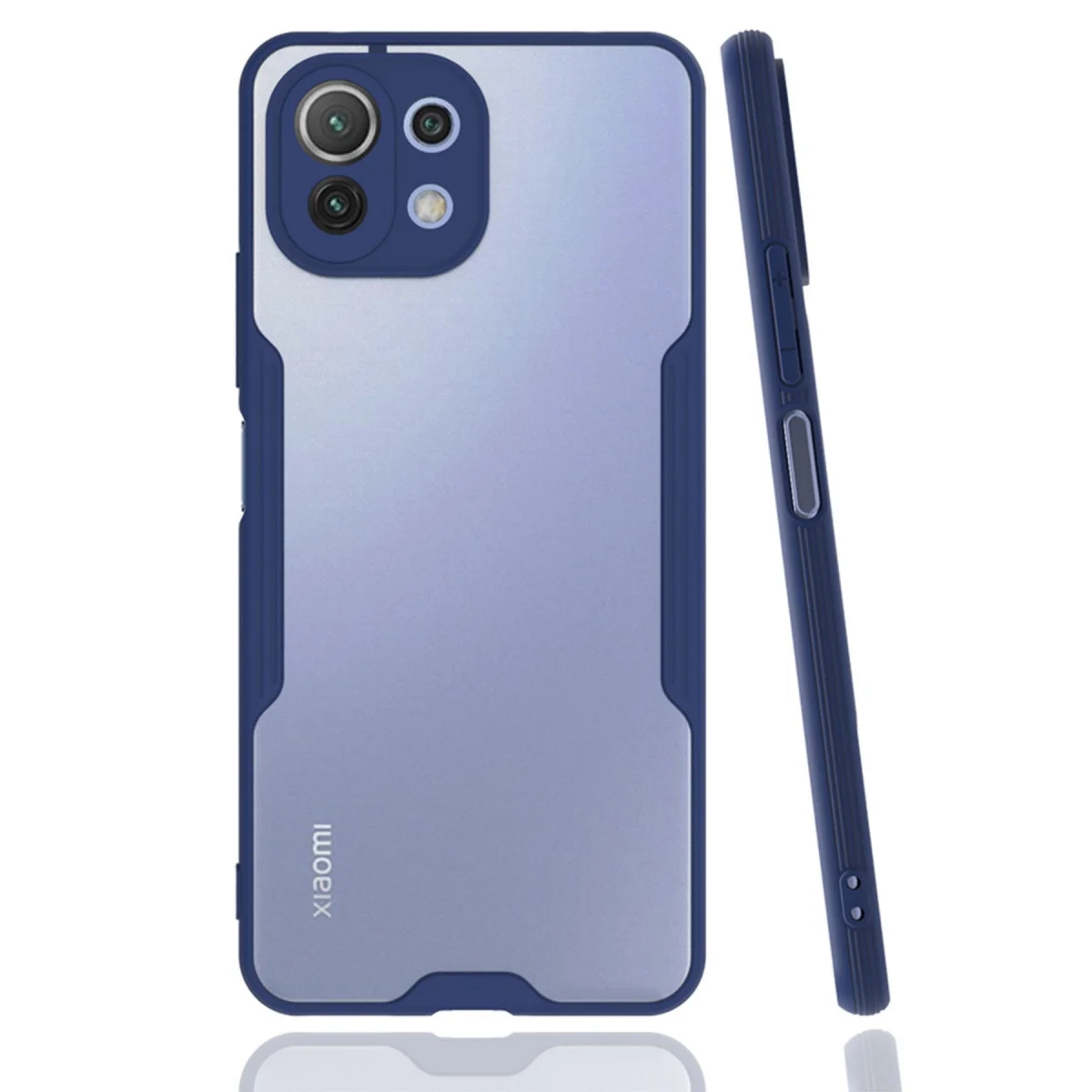Mİ 11 Lite Kılıf Platin Silikon - Lacivert