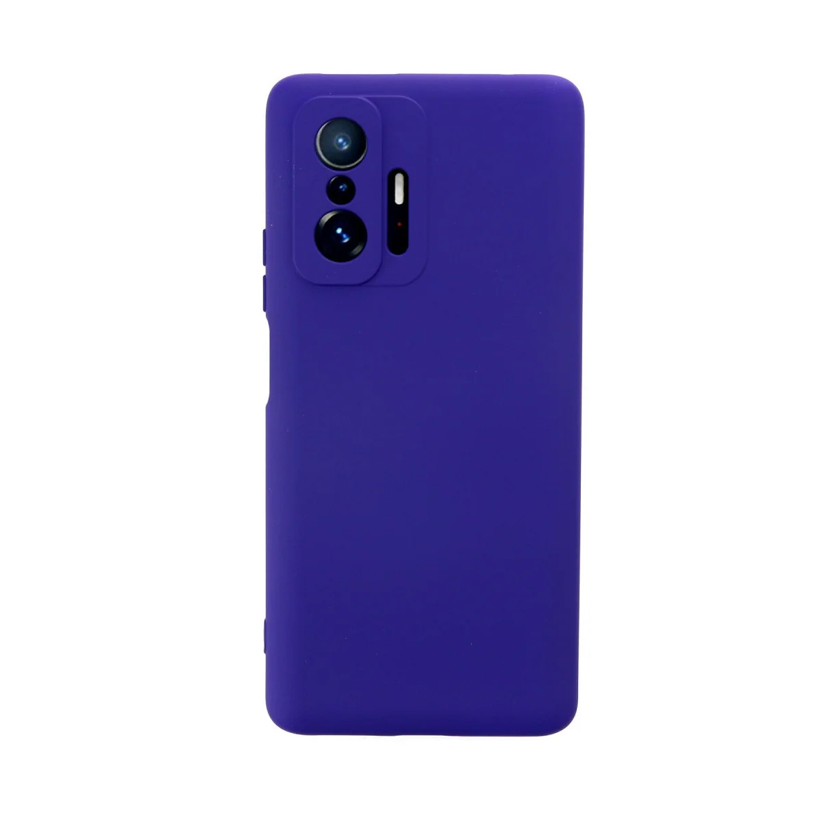 Mi 11T Pro Nano İçi Kadife Silikon Kılıf - Mor