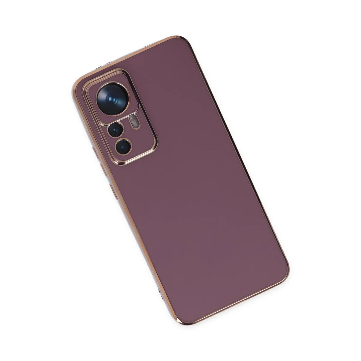 Mi 12T Pro Volet Silikon Kılıf - Mor & 7 Renk Seçeneği