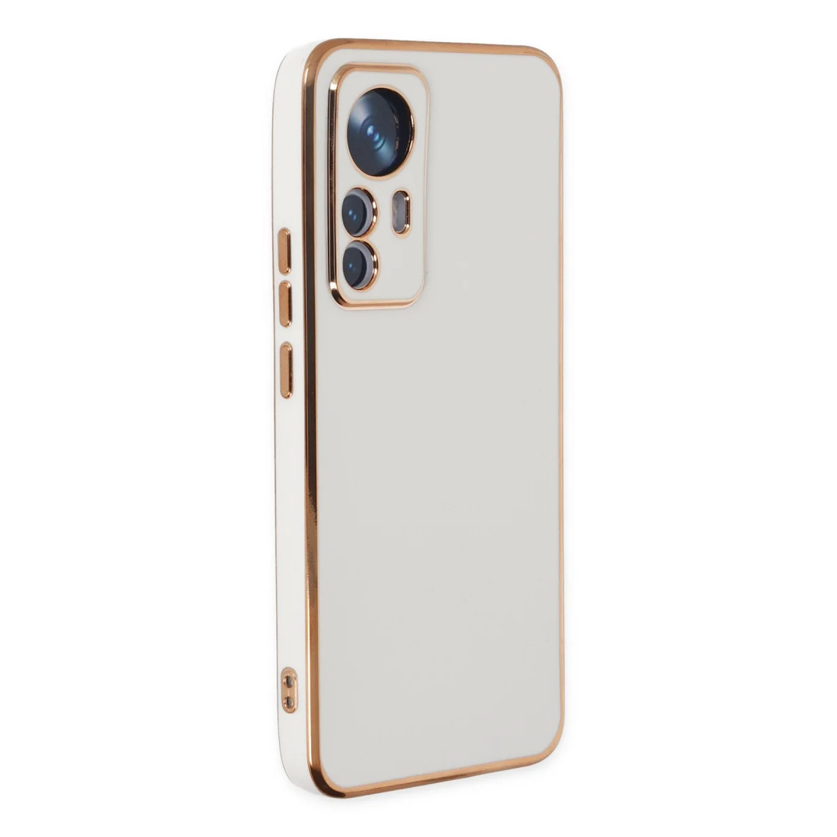 Mi 12T Pro Volet Silikon Kılıf - Premium Koruma ve Şıklık (Beyaz)