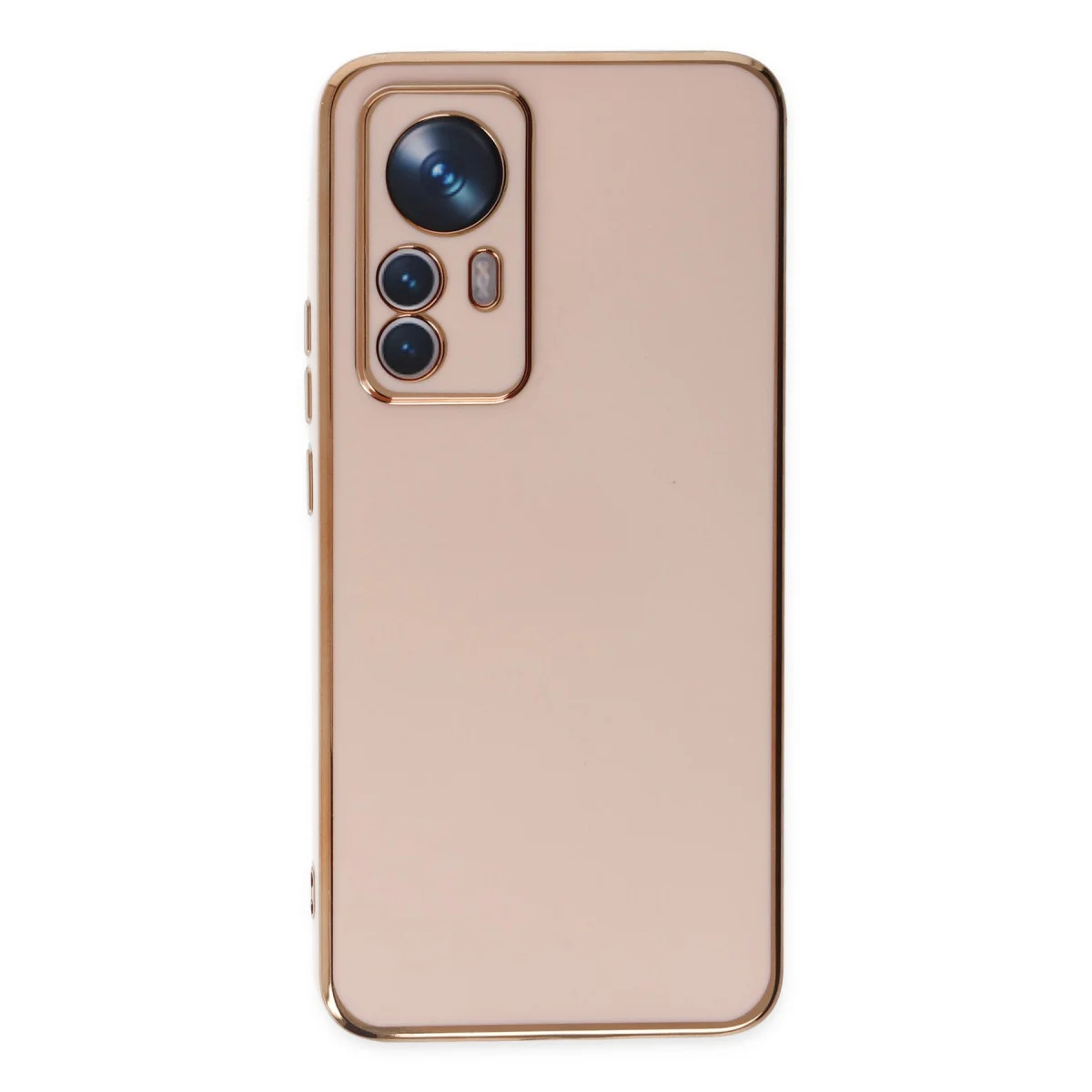 Mi 12T Pro Volet Silikon Kılıf - Pembe - 7 Renk Seçeneği ve Premium Koruma
