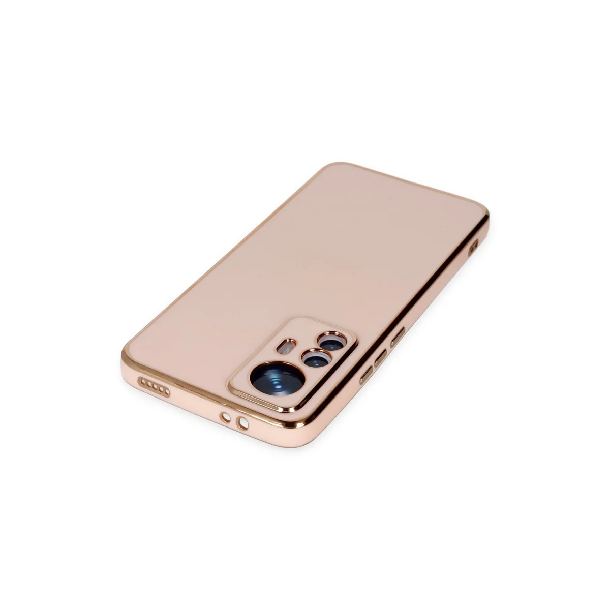 Mi 12T Pro Volet Silikon Kılıf - Pembe - 7 Renk Seçeneği ve Premium Koruma
