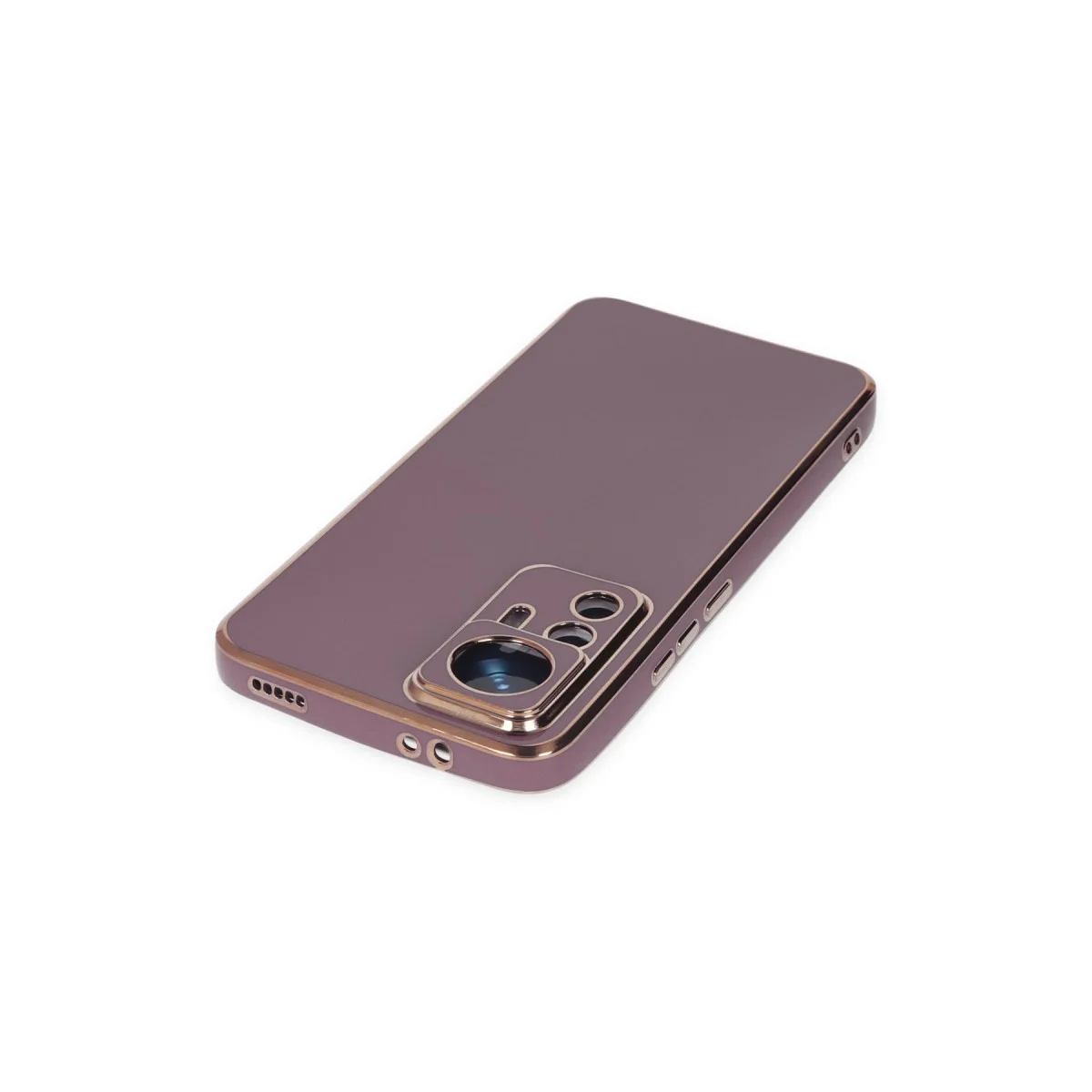 Mi 12T Pro Volet Silikon Kılıf - Mor & 7 Renk Seçeneği