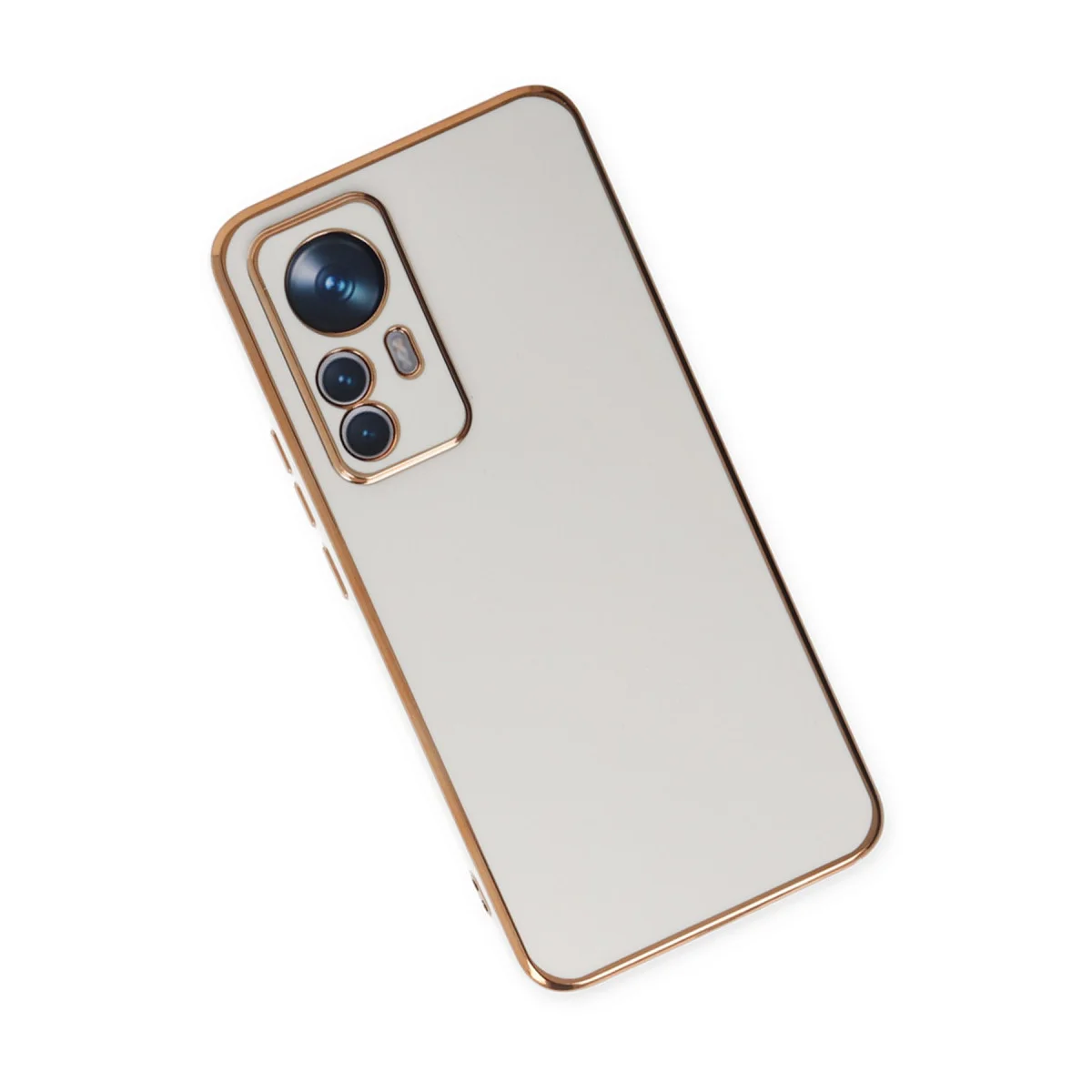 Mi 12T Pro Volet Silikon Kılıf - Premium Koruma ve Şıklık (Beyaz)