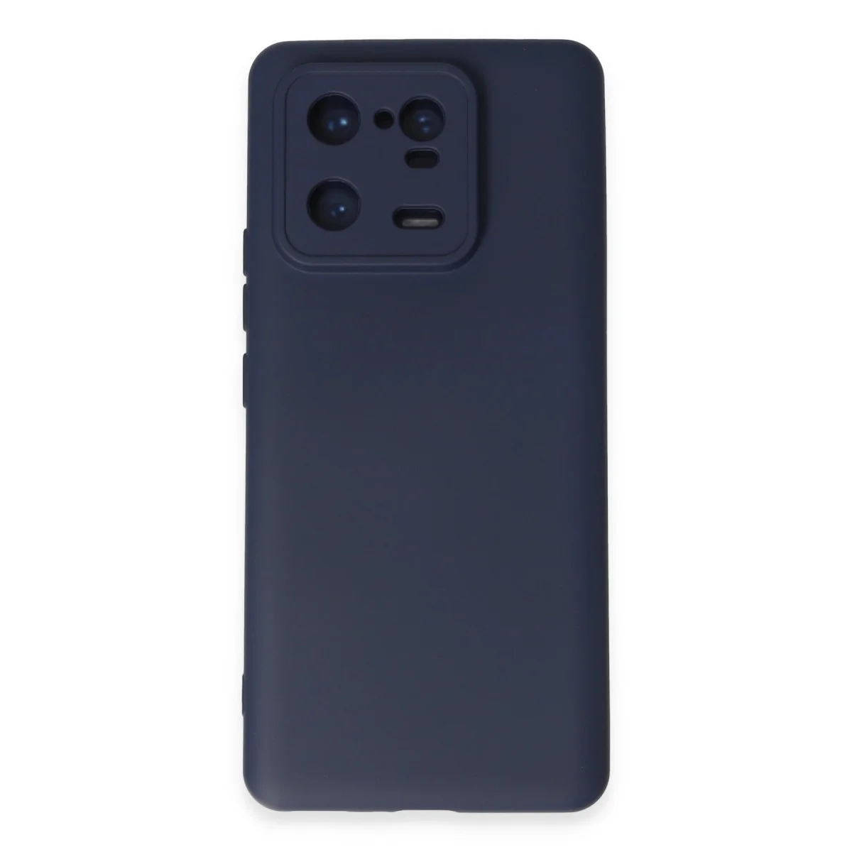 Mi 13 Pro Nano İçi Kadife Silikon Kılıf - Lacivert (Premium, Şık ve Güvenli)