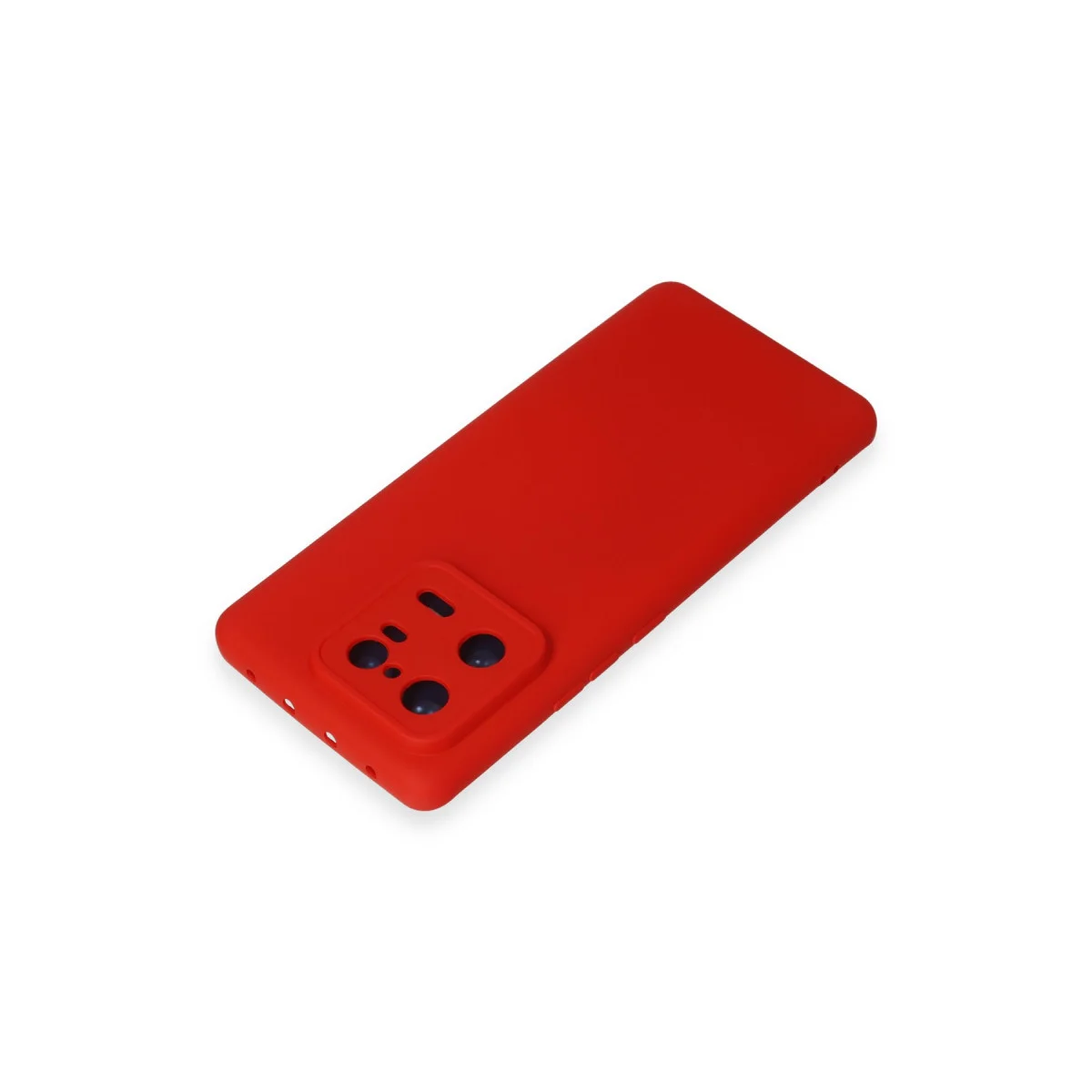 Mi 13 Pro Nano İçi Kadife Silikon Kılıf - Kırmızı, Mükemmel Koruma ve Şıklık