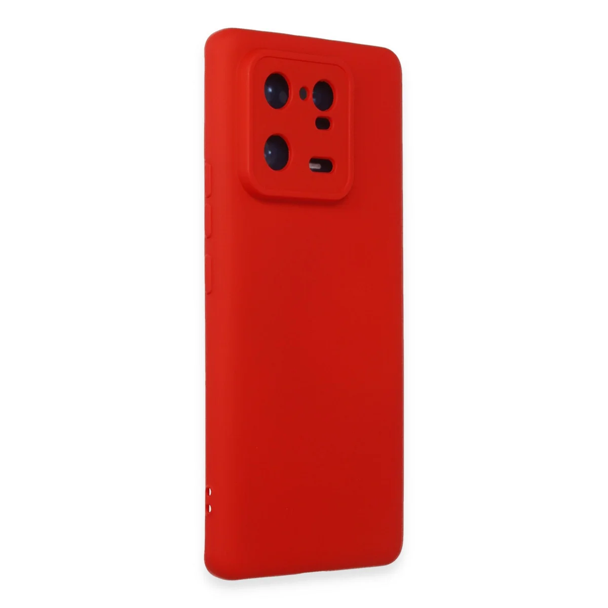 Mi 13 Pro Nano İçi Kadife Silikon Kılıf - Kırmızı, Mükemmel Koruma ve Şıklık