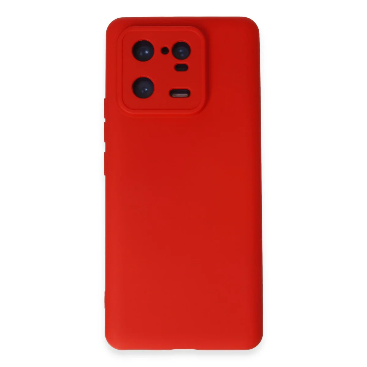 Mi 13 Pro Nano İçi Kadife Silikon Kılıf - Kırmızı, Mükemmel Koruma ve Şıklık
